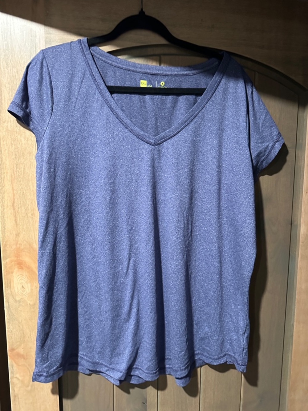 Women’s V-Neck Performance Tee - Blueish Purple